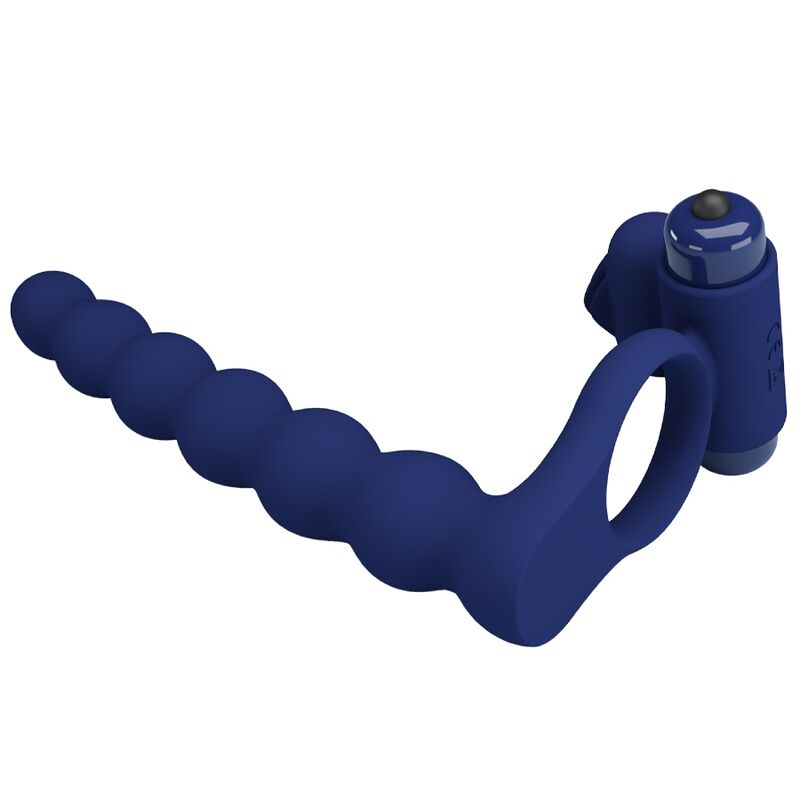 Ajmal vibrating ring with blue plug