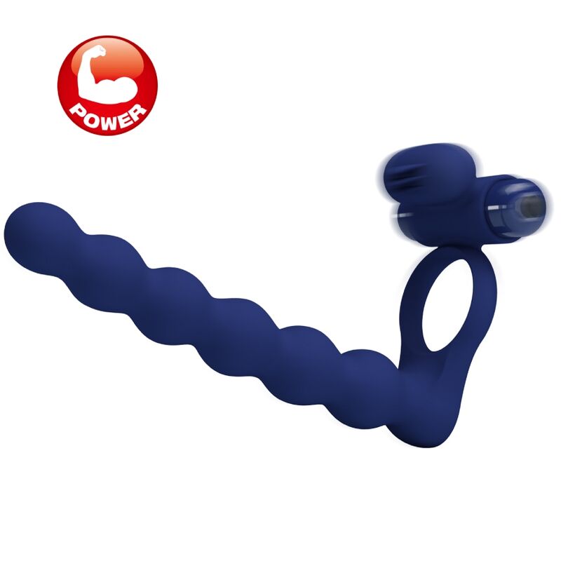 Ajmal vibrating ring with blue plug