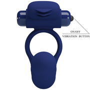 Ajmal vibrating ring with blue plug