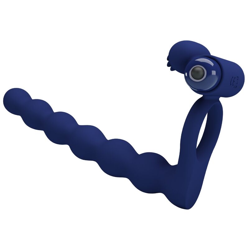 Ajmal vibrating ring with blue plug