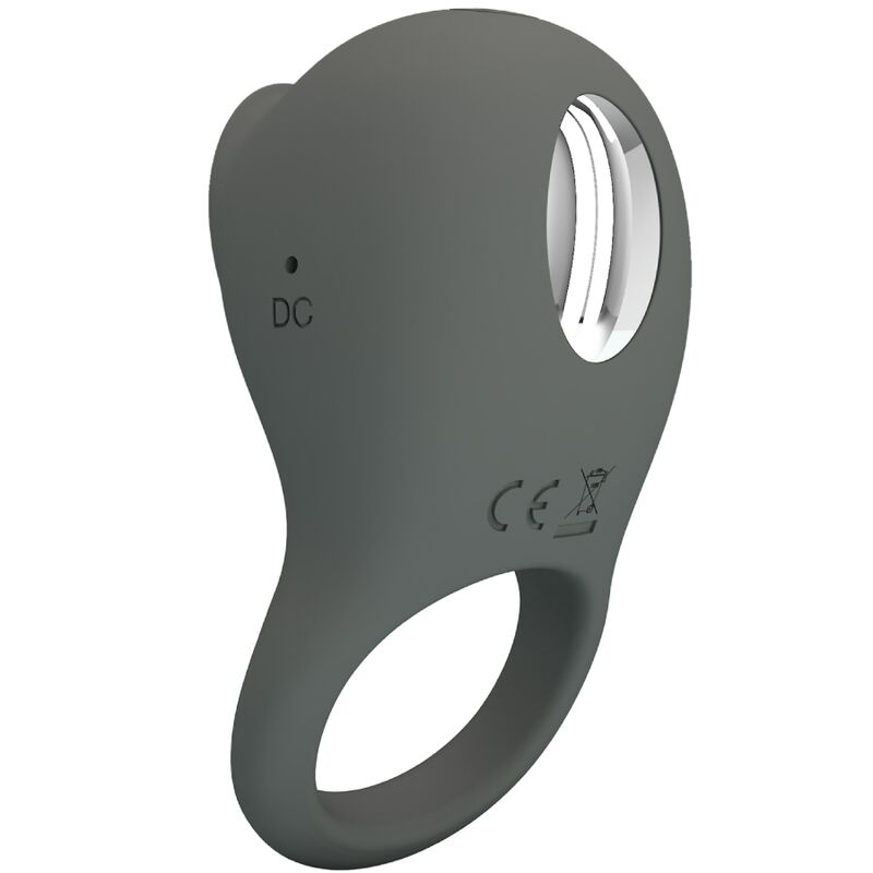 Nimbus anneau vibrateur avec langue gris