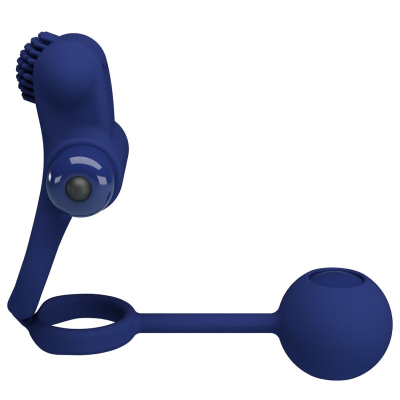 Remington Double Vibrating Ring with Blue Plug