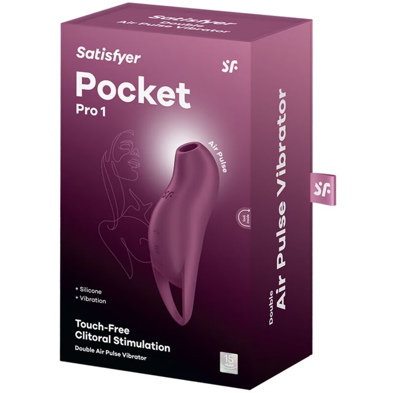 Pocket Pro 1 Garnet Clitoris Stimulator