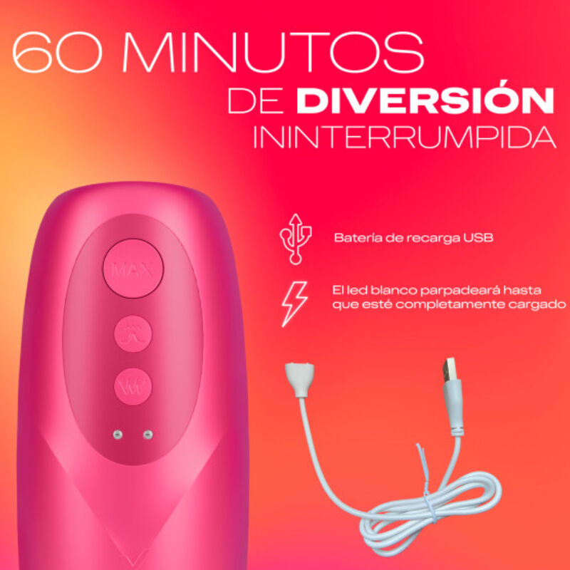 Masturbator vibrator toy ride &amp; vibe