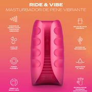 Masturbateur vibrateur toy ride & vibe