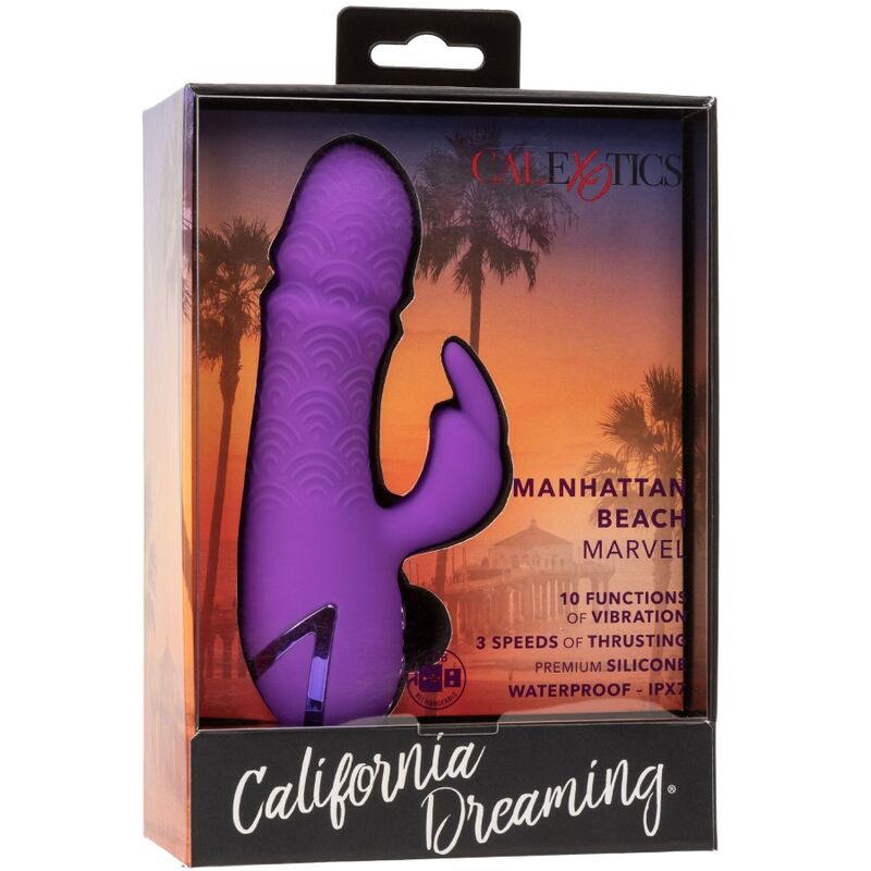 Manhattan beach marvel purple rabbit vibrator by california dreaming