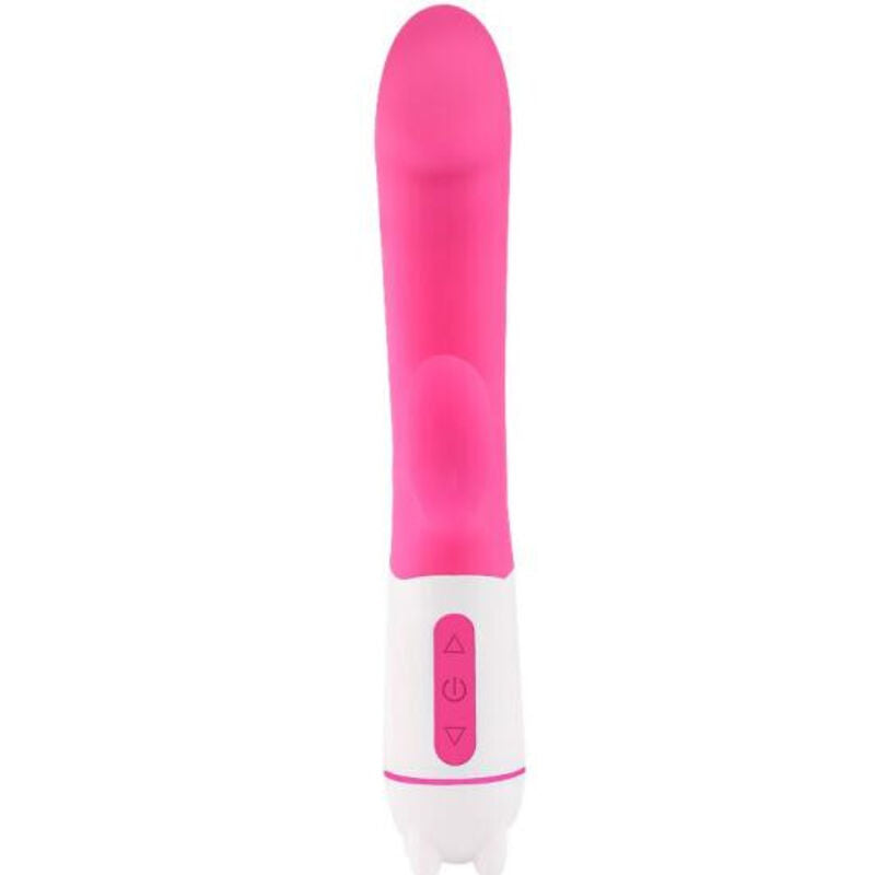 Happy rechargeable vibrator &amp; stimulator fuchsia
