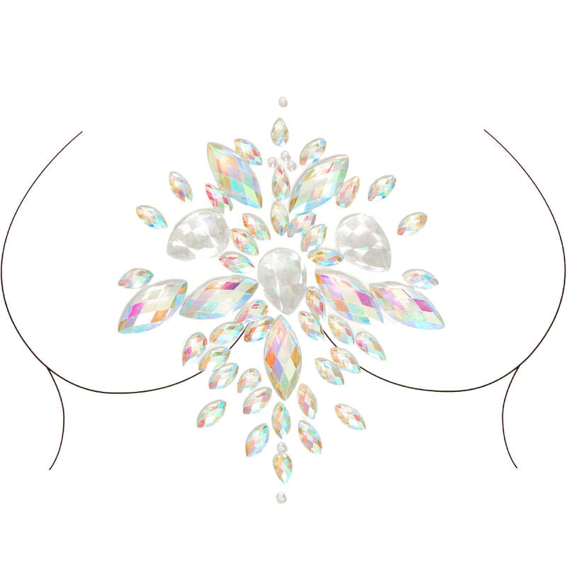 Bijou de corps adhésif céleste