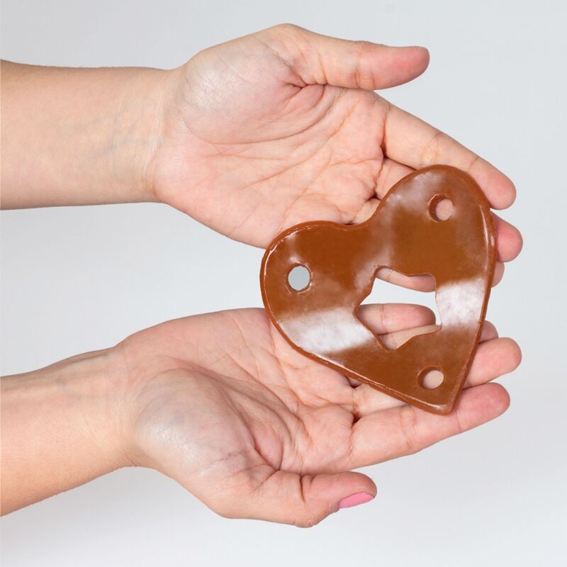 Chocolate gummy thong