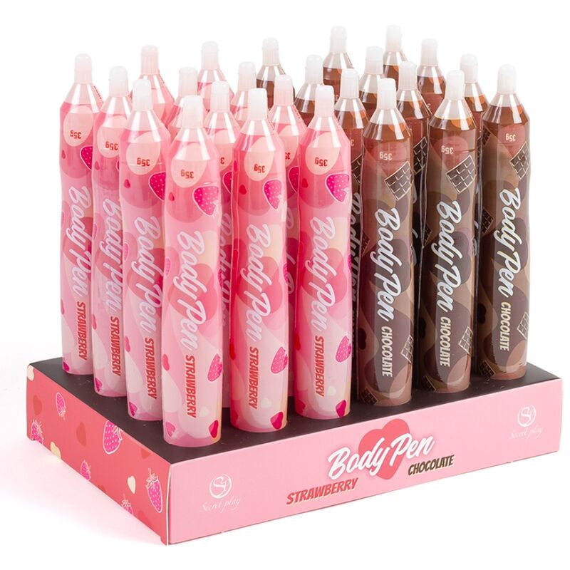 Stylo corps chocolat