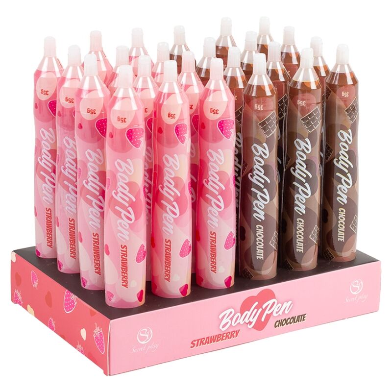 Présentoir stylo corps 24 unités