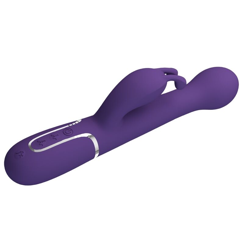 Dejon 3-in-1 multifunctional rabbit vibrator purple