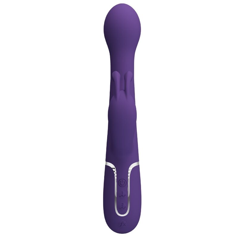 Dejon 3-in-1 multifunctional rabbit vibrator purple