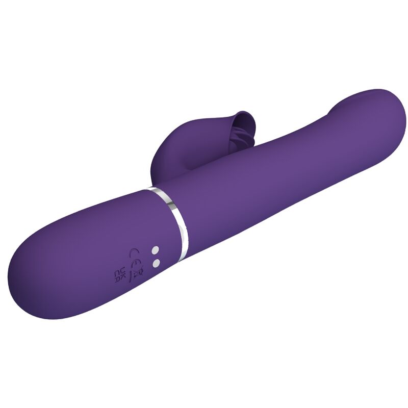 Zalin 4 in 1 Rabbit Vibrator Beads Purple