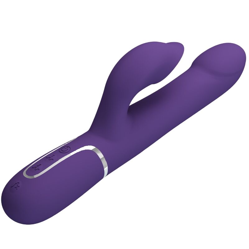 Zalin 4 in 1 Rabbit Vibrator Beads Purple