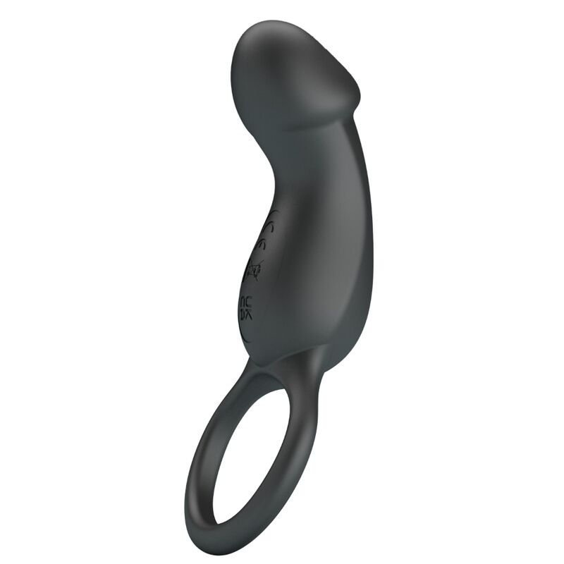Trae vibrating ring with black stimulator
