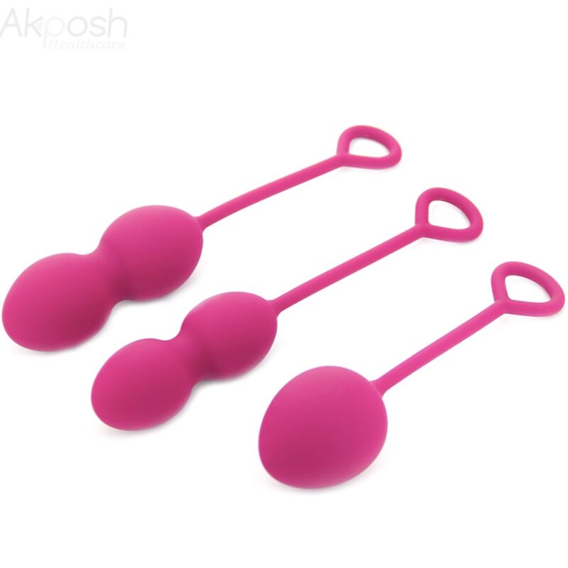 Anabiosis 3-level vaginal dumbbell burgundy