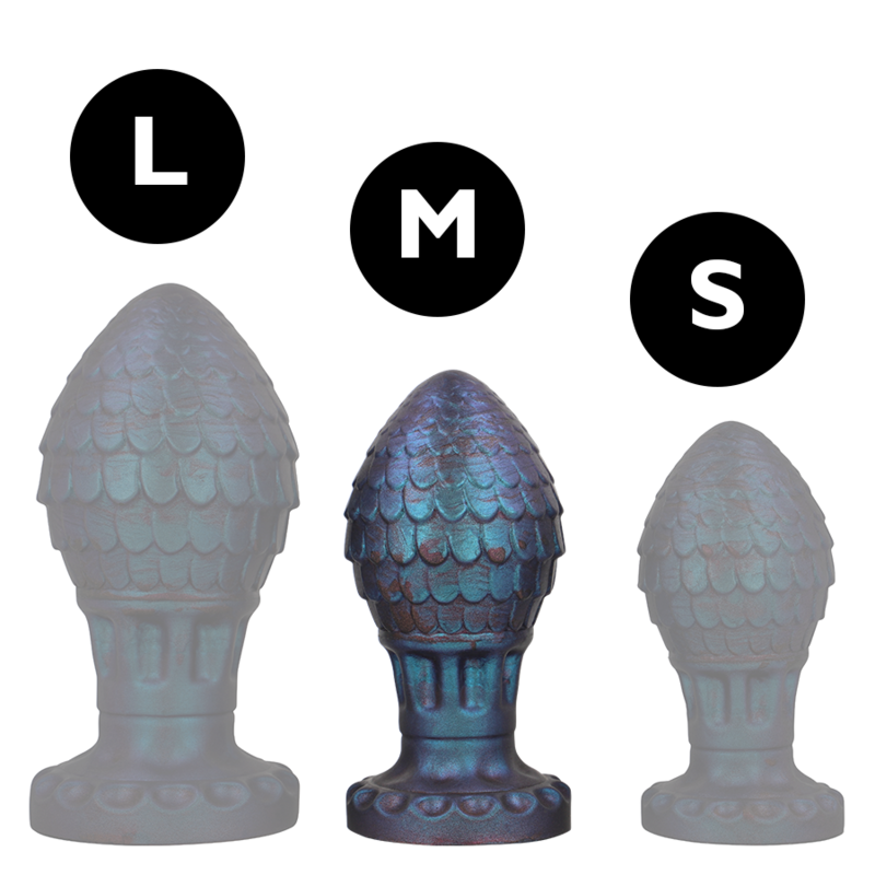 Vrakos dragon egg anal plug size m
