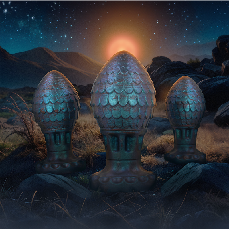 Vrakos dragon egg anal plug size m