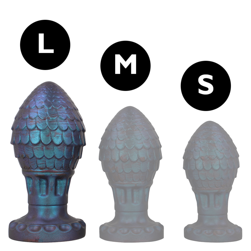 Vrakos dragon egg anal plug size l
