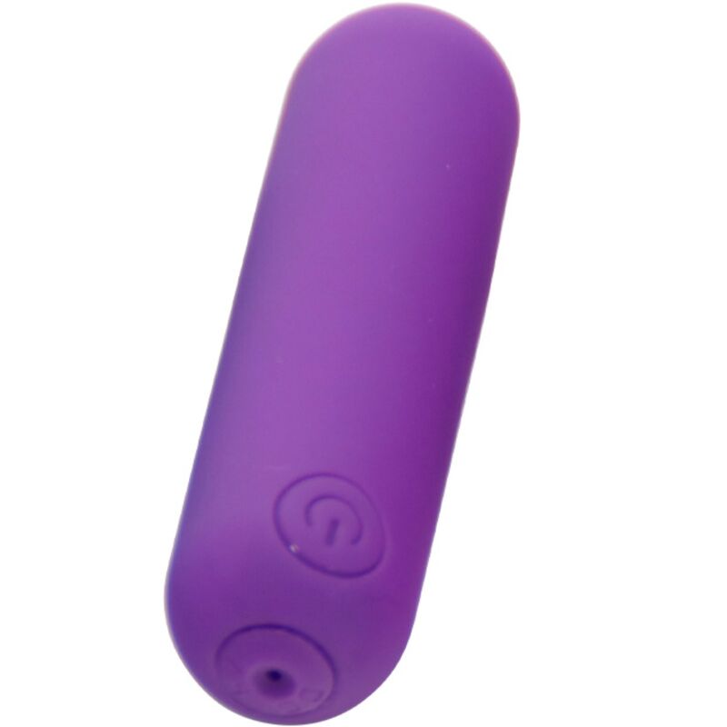 Splash hehe silicone bullet vibrator 10 vibrations 65 x 15 cm purple