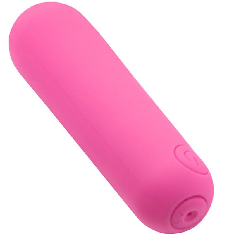 Splash haha silicone bullet vibrator 10 vibrations 75 x 19 cm pink