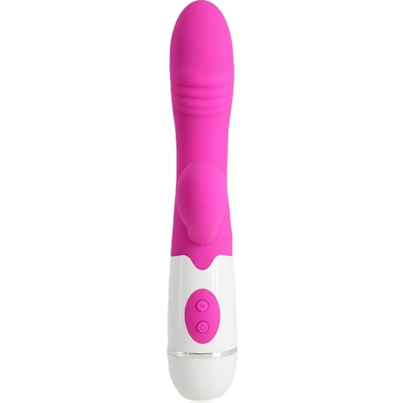 Abby Vibrator &amp; Stimulator 16 Speeds Pink