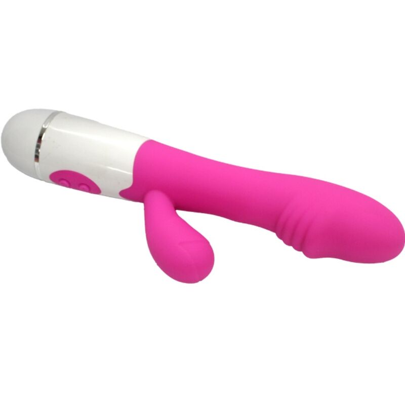 Abby Vibrator &amp; Stimulator 16 Speeds Pink