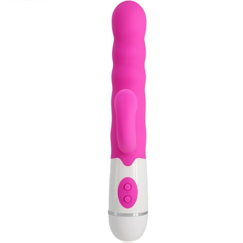 Amir multifunctional vibrator with stimulating tongue 16 speeds pink