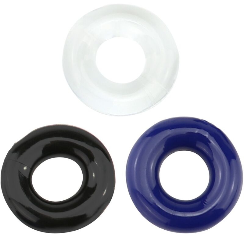 Titan love donut ring in several colors
