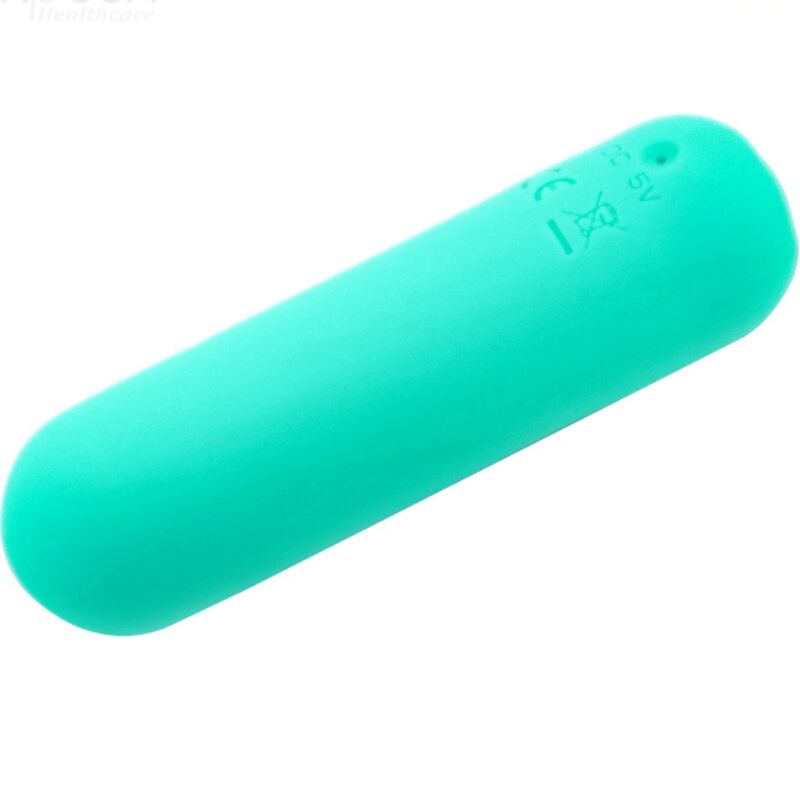 Splash haha silicone bullet vibrator 10 vibrations 75 x 19 cm green
