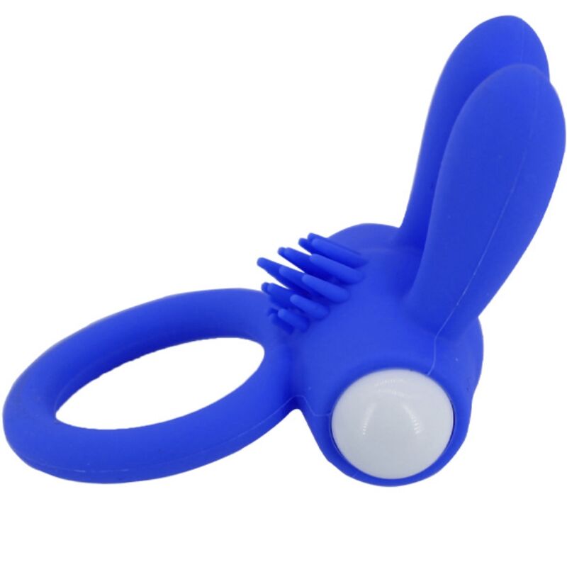 Mr bunny blue silicone vibrating ring
