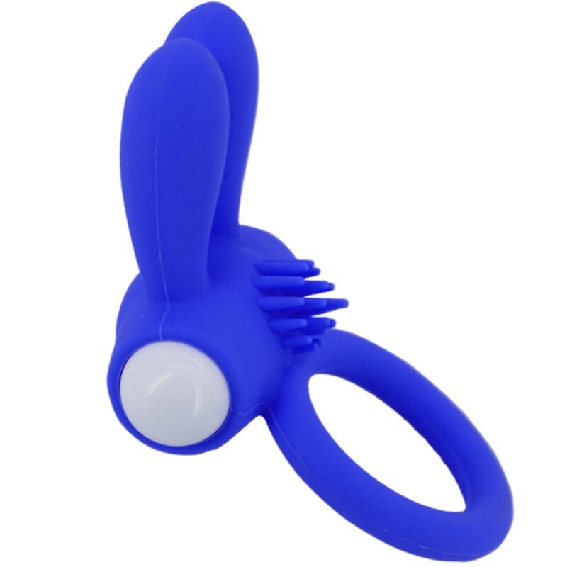 Mr bunny blue silicone vibrating ring