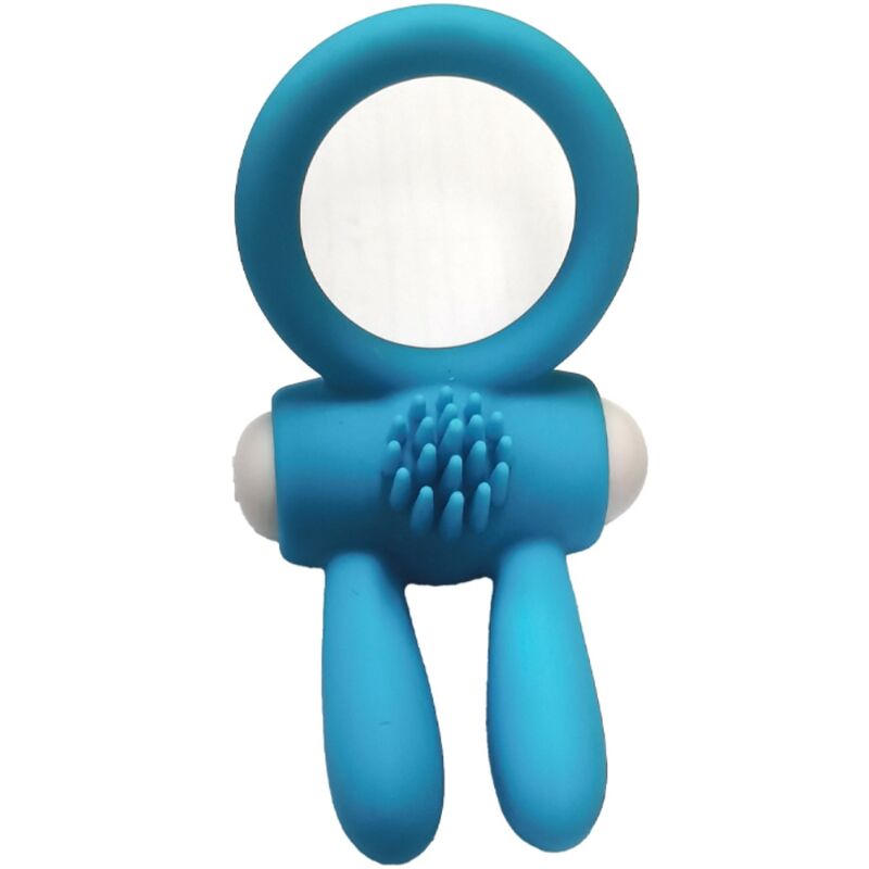 Mr bunny black silicone vibrating ring