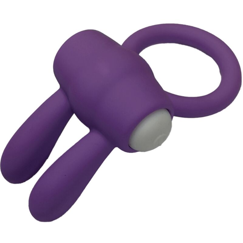 Mr bunny purple silicone vibrating ring