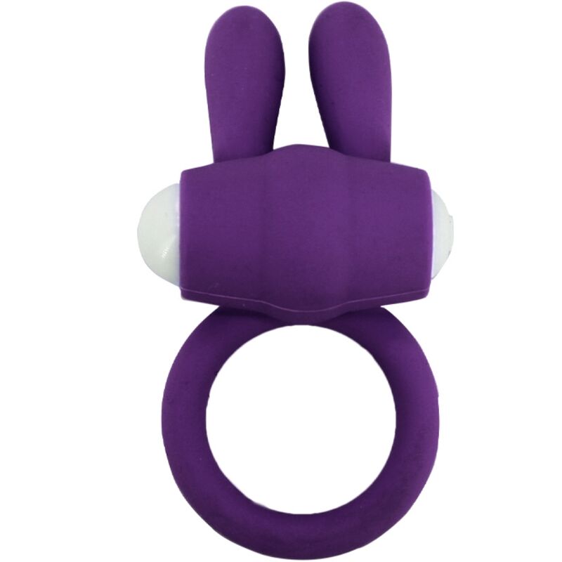 Mr bunny purple silicone vibrating ring