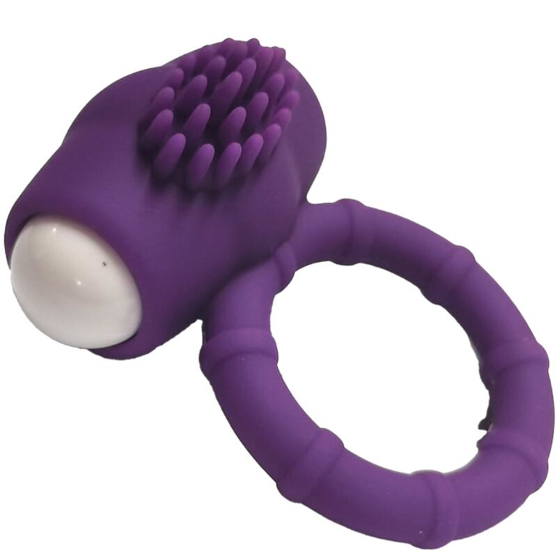 Power o purple silicone vibrating ring