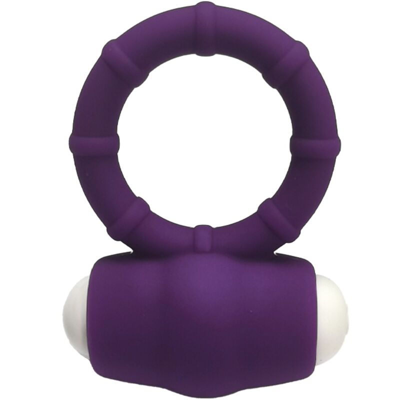 Power o purple silicone vibrating ring