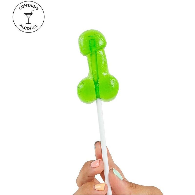 Sucette à bite avec caipirinha alcool