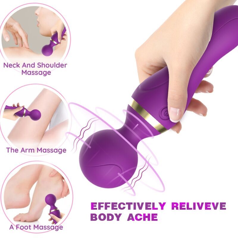Freeza massager & vibrateur tête super flexible noir