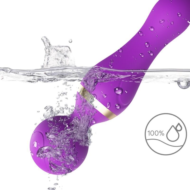 Freeza massager & vibrateur tête super flexible violet