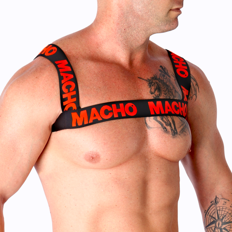 Red double harness