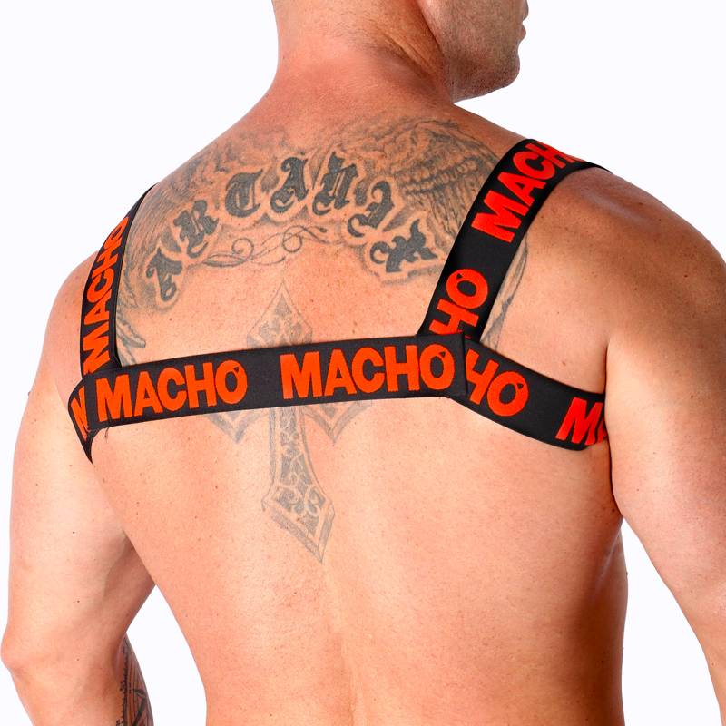 Red double harness