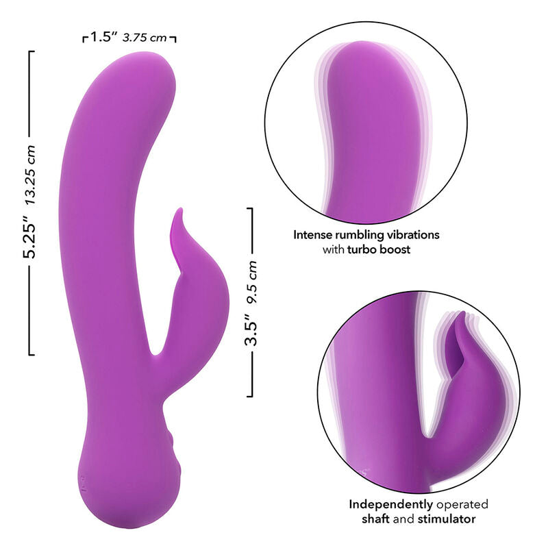 First time purple rechargeable pleaser vibrator