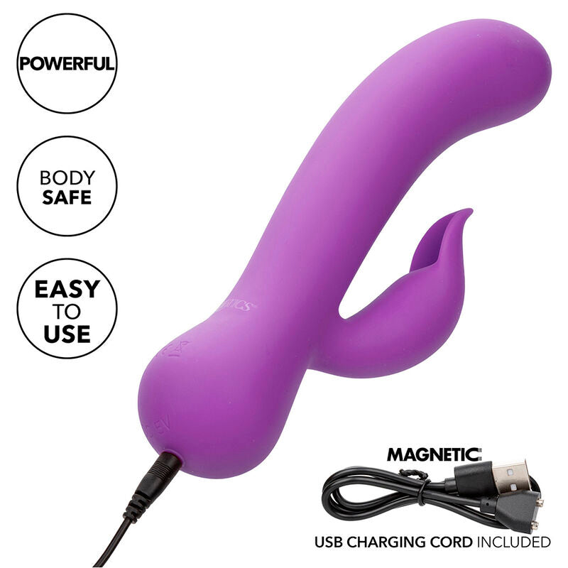 First time purple rechargeable pleaser vibrator