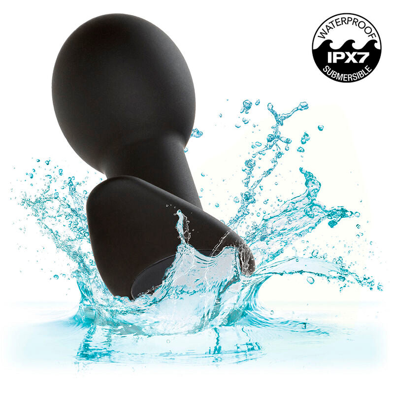 Rock bottom anal plug 10 vibrations black silicone