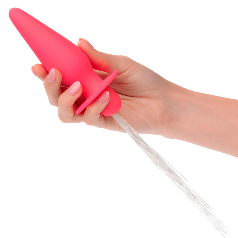 Southern lights light up anal plug 10 vibrations pink silicone
