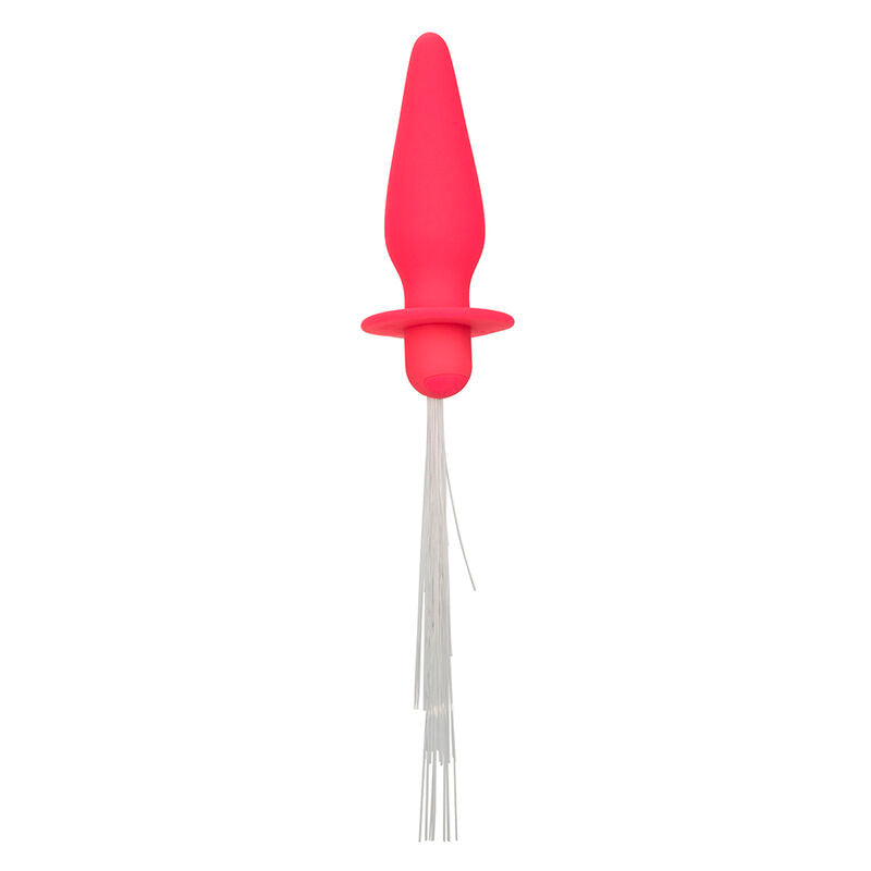 Southern lights light up anal plug 10 vibrations pink silicone