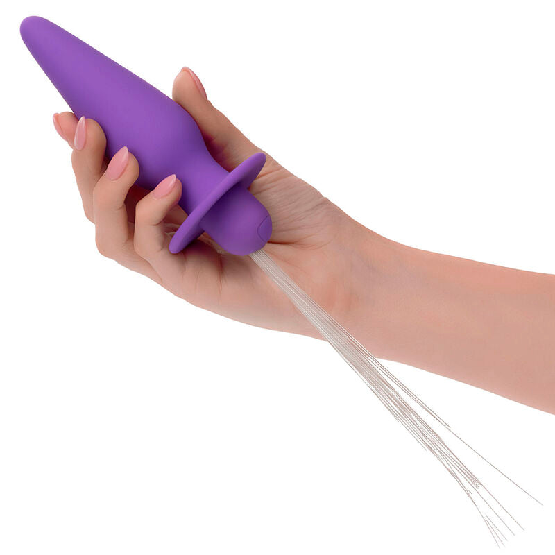 Southern lights light up anal plug10 vibrations silicone purple