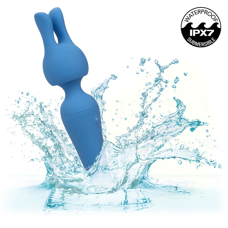 Couture kit vibrator wand 10 vibrations blue
